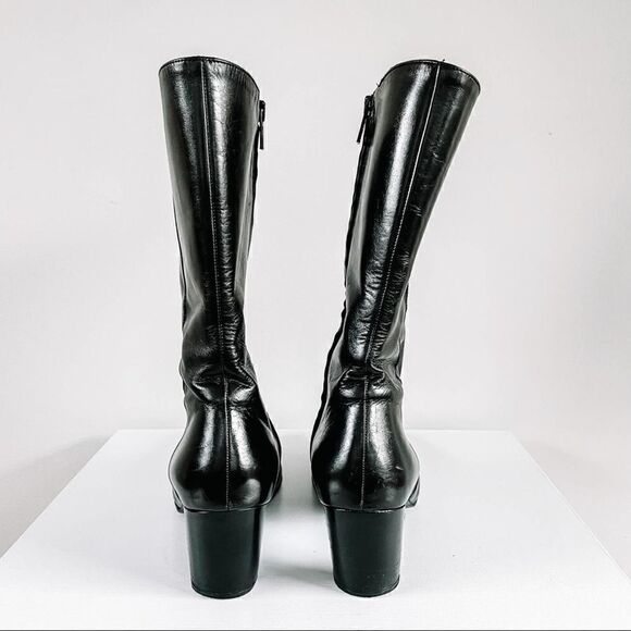 Robert Clergerie Pointed Toe Heeled Boots - Picture 6 of 11